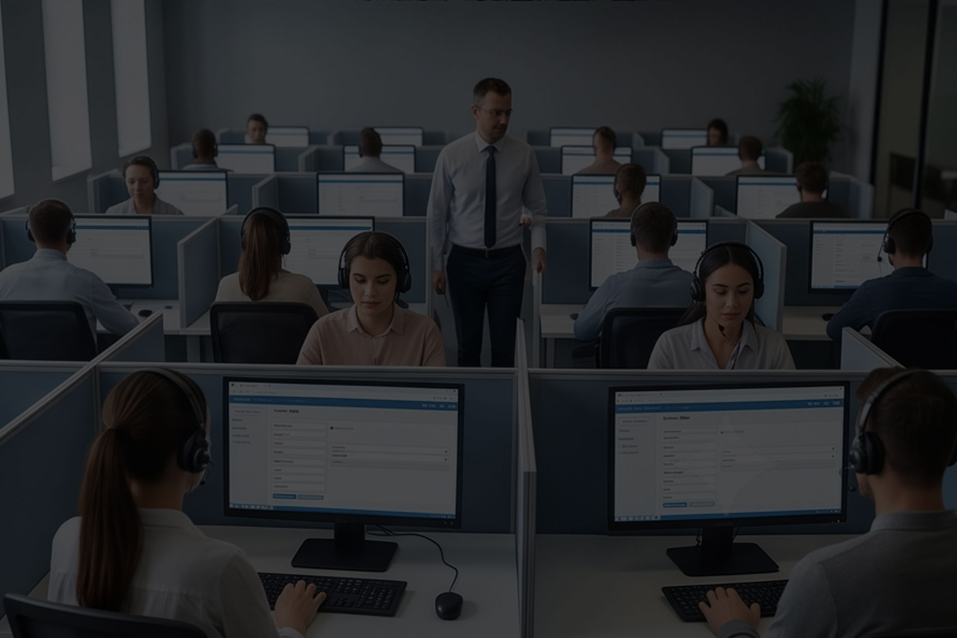 Employee productivity analysis dashboard